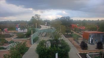 Weather camera view of Houston Botanic Garden.