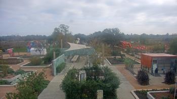 Weather camera view of Houston Botanic Garden.
