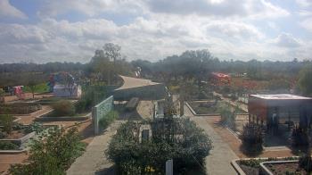 Weather camera view of Houston Botanic Garden.