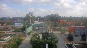 Weather camera view of Houston Botanic Garden.