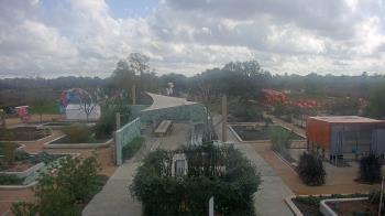 Weather camera view of Houston Botanic Garden.