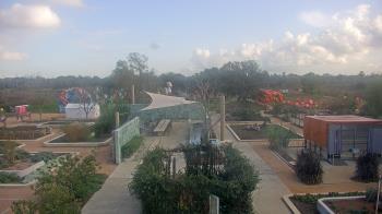 Weather camera view of Houston Botanic Garden.