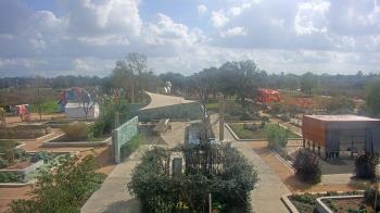 Weather camera view of Houston Botanic Garden.