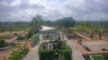Weather camera view of Houston Botanic Garden.