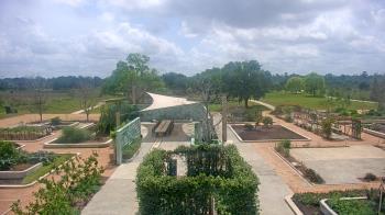 Weather camera view of Houston Botanic Garden.