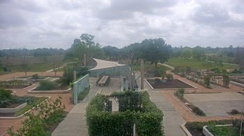 Weather camera view of Houston Botanic Garden.