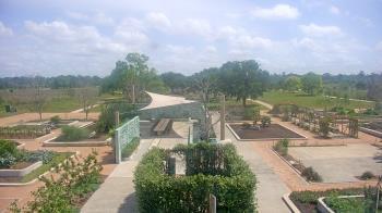 Weather camera view of Houston Botanic Garden.