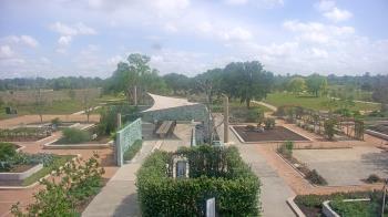 Weather camera view of Houston Botanic Garden.