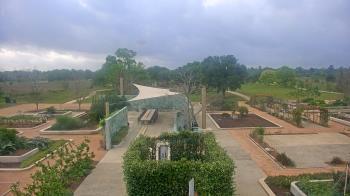 Weather camera view of Houston Botanic Garden.
