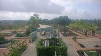 Weather camera view of Houston Botanic Garden.
