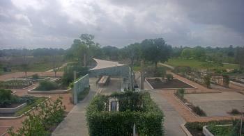 Weather camera view of Houston Botanic Garden.