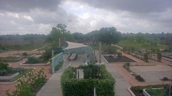 Weather camera view of Houston Botanic Garden.