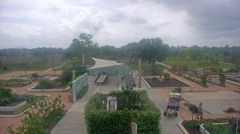 Weather camera view of Houston Botanic Garden.