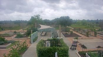 Weather camera view of Houston Botanic Garden.