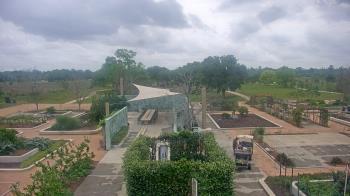Weather camera view of Houston Botanic Garden.