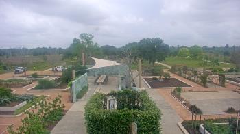 Weather camera view of Houston Botanic Garden.