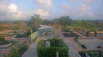 Weather camera view of Houston Botanic Garden.
