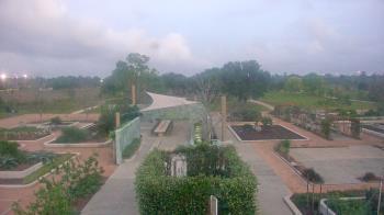 Weather camera view of Houston Botanic Garden.
