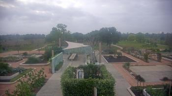 Weather camera view of Houston Botanic Garden.