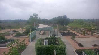Weather camera view of Houston Botanic Garden.
