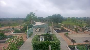 Weather camera view of Houston Botanic Garden.