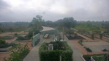Weather camera view of Houston Botanic Garden.