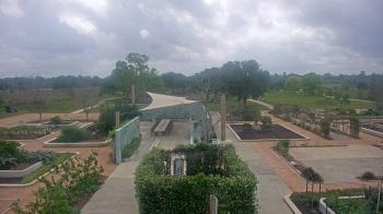 Weather camera view of Houston Botanic Garden.