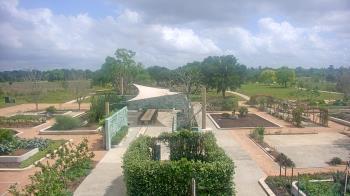 Weather camera view of Houston Botanic Garden.