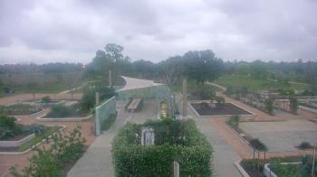 Weather camera view of Houston Botanic Garden.