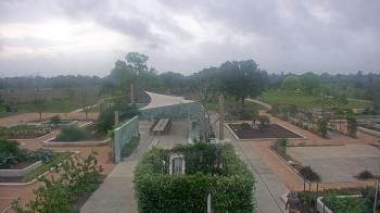 Weather camera view of Houston Botanic Garden.