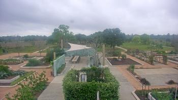 Weather camera view of Houston Botanic Garden.