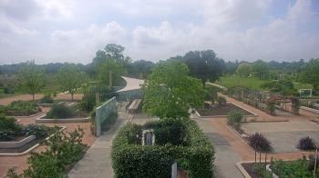 Weather camera view of Houston Botanic Garden.