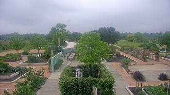 Weather camera view of Houston Botanic Garden.