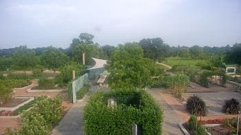 Weather camera view of Houston Botanic Garden.