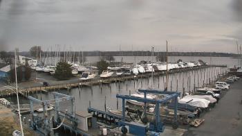 Weather camera view of Tidewater Marina.