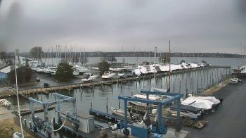 Weather camera view of Tidewater Marina.