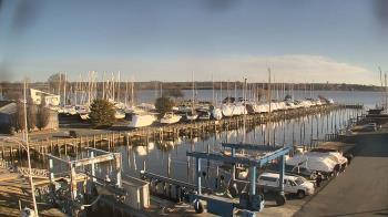 Weather camera view of Tidewater Marina.