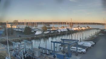 Weather camera view of Tidewater Marina.