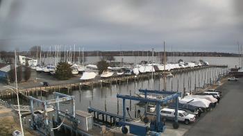 Weather camera view of Tidewater Marina.