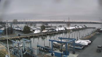 Weather camera view of Tidewater Marina.