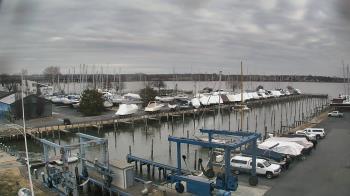 Weather camera view of Tidewater Marina.