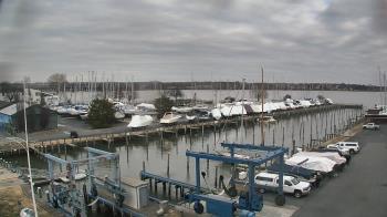 Weather camera view of Tidewater Marina.