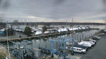 Weather camera view of Tidewater Marina.