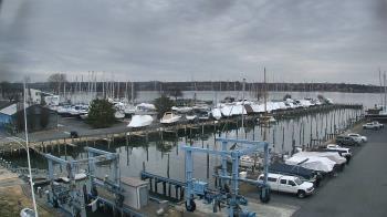 Weather camera view of Tidewater Marina.