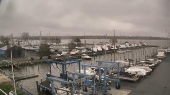 Weather camera view of Tidewater Marina.