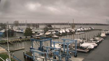 Weather camera view of Tidewater Marina.