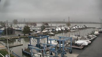 Weather camera view of Tidewater Marina.