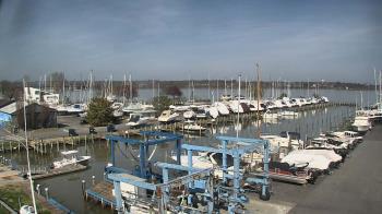Weather camera view of Tidewater Marina.