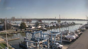 Weather camera view of Tidewater Marina.