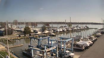 Weather camera view of Tidewater Marina.